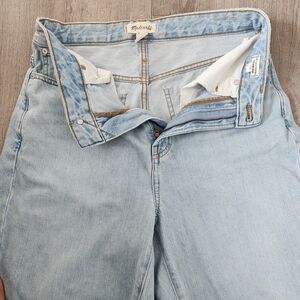 Madewell High Rise Light Wash Jeans